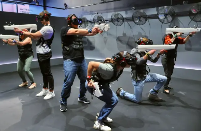 Sandbox VR Culver City game environment