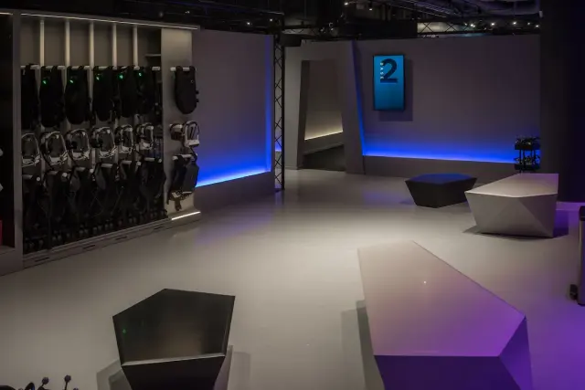 Sandbox VR Woodland Hills lobby