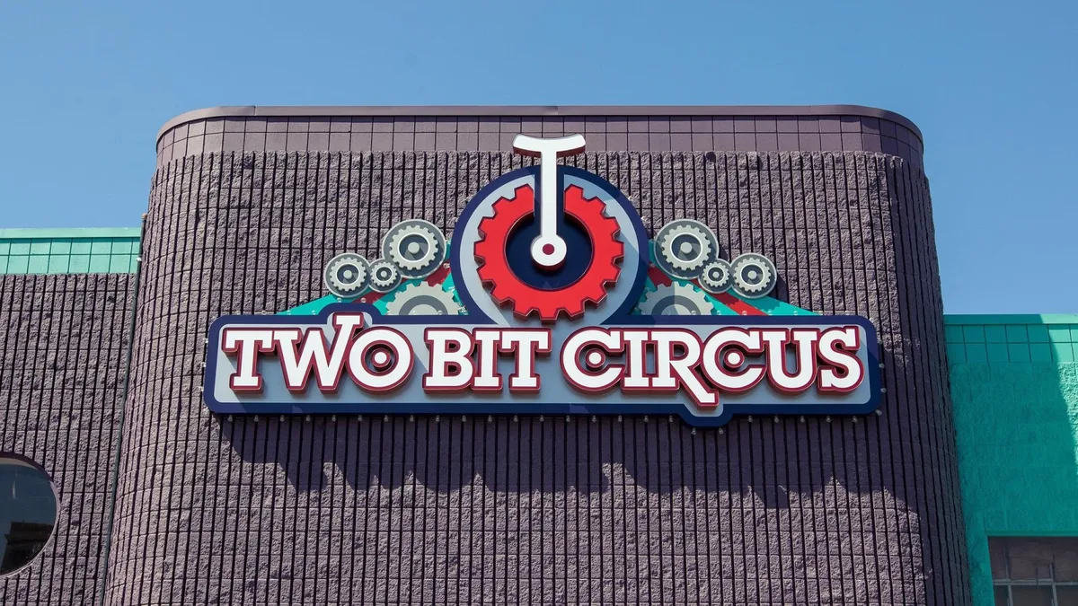 Two Bit Circus lobby